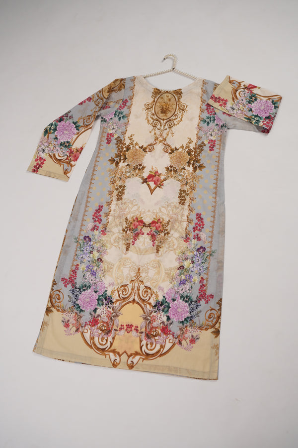 Rozi  - Exclusive Lawn  Outfit with Dupatta - Ready to Wear - SD357