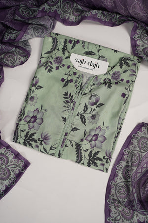 SadaBahar Originals - Exclusive Lawn Outfit with Dupatta - Ready to Wear - MC312- Eid Volume 5