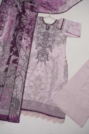 Rozi  - Exclusive Lawn  Outfit with Dupatta - Ready to Wear - SD356