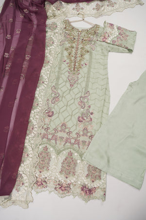 Husan e Jahan   - Luxury Festive Collection With Dupatta  - Ready to Wear - SD362