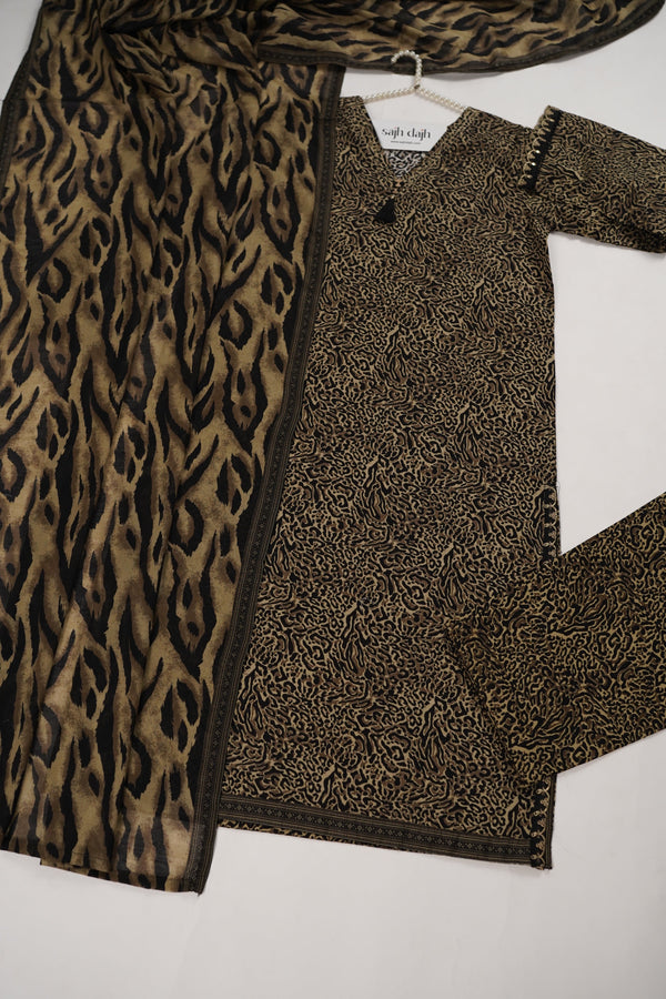 Bin Saeed Originals - Exclusive Lawn Outfit with Dupatta - Ready to Wear - MC325- Eid Volume 5