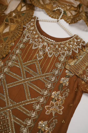Husan e Jahan   - Luxury Festive Collection With Dupatta  - Ready to Wear - SD361
