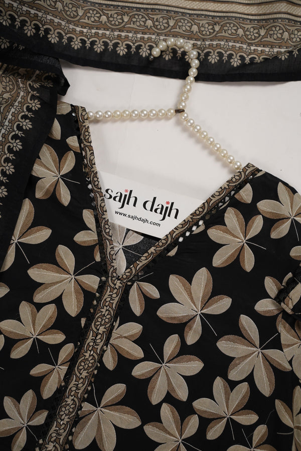 Bin Saeed Originals - Exclusive Lawn Outfit with Dupatta - Ready to Wear - MC326- Eid Volume 5