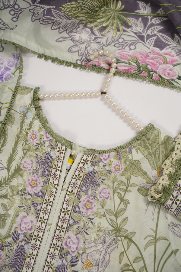 Rozi  - Exclusive Lawn  Outfit with Dupatta - Ready to Wear - SD358