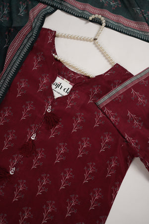 Bin Saeed Originals - Exclusive Lawn Outfit with Dupatta - Ready to Wear - MC329- Eid Volume 5