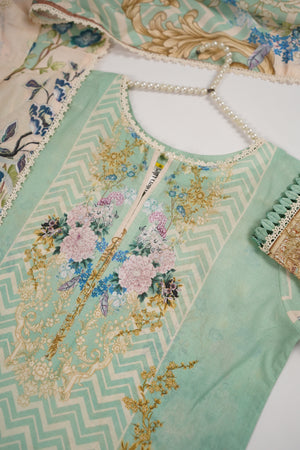 Rozi  - Exclusive Lawn  Outfit with Dupatta - Ready to Wear - SD364