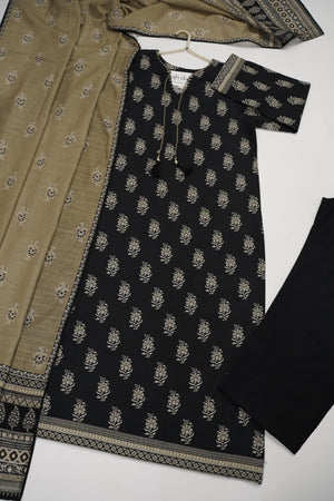Bin Saeed Originals  - Exclusive Khaddar Outfit with  Shawl - Ready to Wear SD618