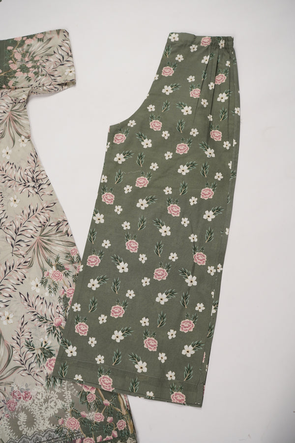 Rozi  - Exclusive Lawn  Outfit with Dupatta - Ready to Wear - SD362