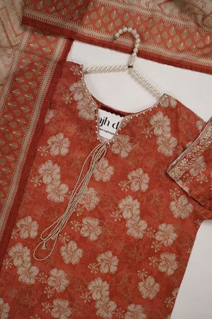 Bin Saeed Originals - Exclusive Lawn Outfit with Dupatta - Ready to Wear - MC324- Eid Volume 5