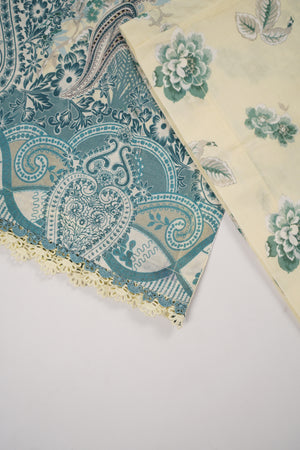 Rozi  - Exclusive Lawn  Outfit with Dupatta - Ready to Wear - SD363