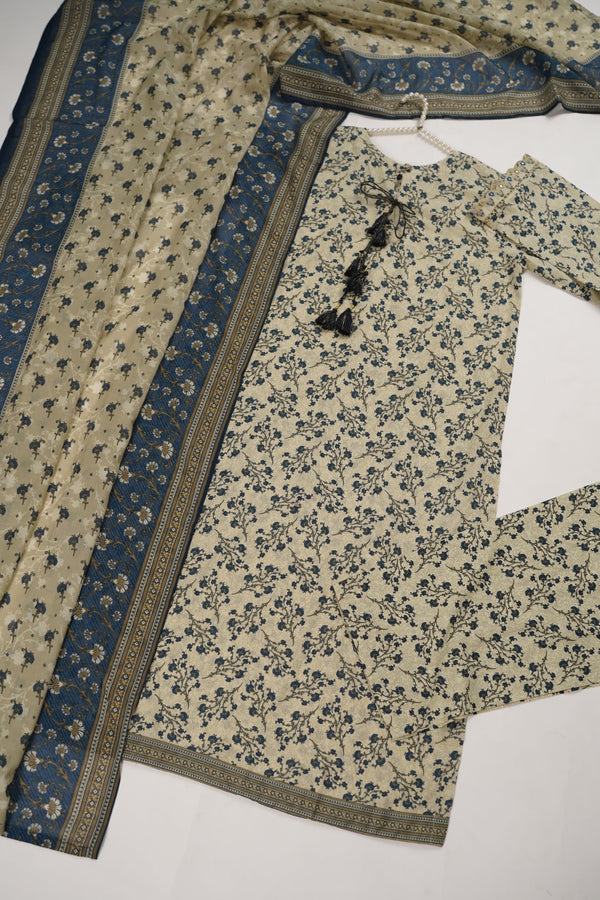 Bin Saeed Originals - Exclusive Lawn Outfit with Dupatta - Ready to Wear - MC332- Eid Volume 5