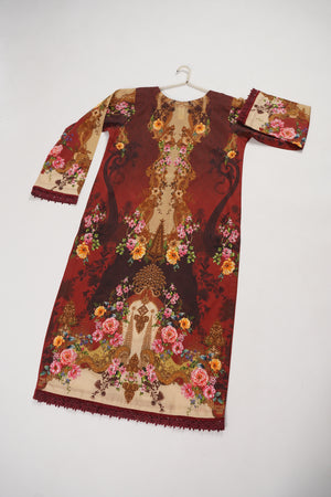 Rozi  - Exclusive Lawn  Outfit with Dupatta - Ready to Wear - SD368