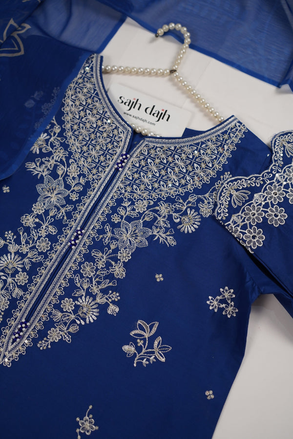 Rozi  - Exclusive Cotton  Outfit with Dupatta - Ready to Wear - MC323- Eid Volume 5