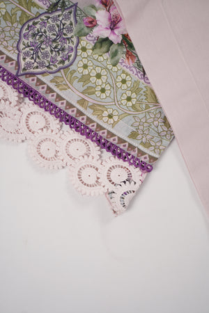 Rozi  - Exclusive Lawn  Outfit with Dupatta - Ready to Wear - SD367 purple