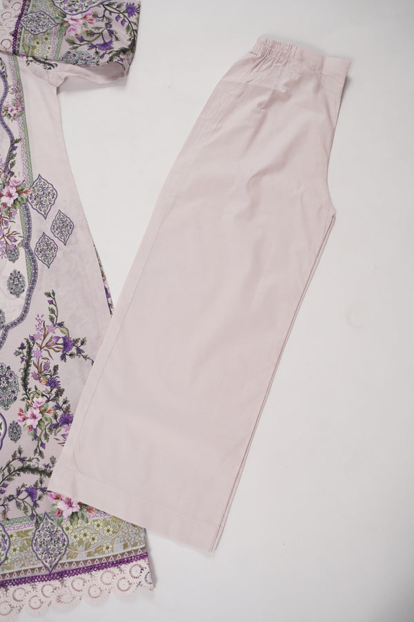 Rozi  - Exclusive Lawn  Outfit with Dupatta - Ready to Wear - SD367 purple