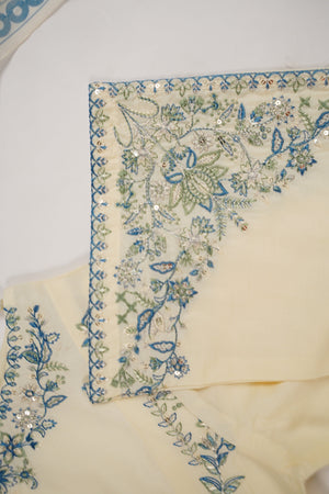 Rozi  - Exclusive Cotton  Outfit with Dupatta - Ready to Wear - MC319 - Eid Volume 5