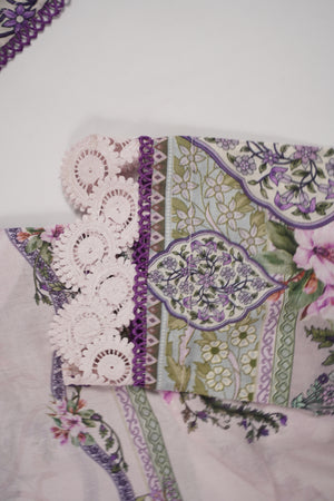Rozi  - Exclusive Lawn  Outfit with Dupatta - Ready to Wear - SD367 purple
