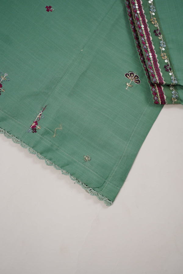 Rozi - Exclusive Cotton  Outfit with Dupatta - Ready to Wear - MC320- Eid Volume 5