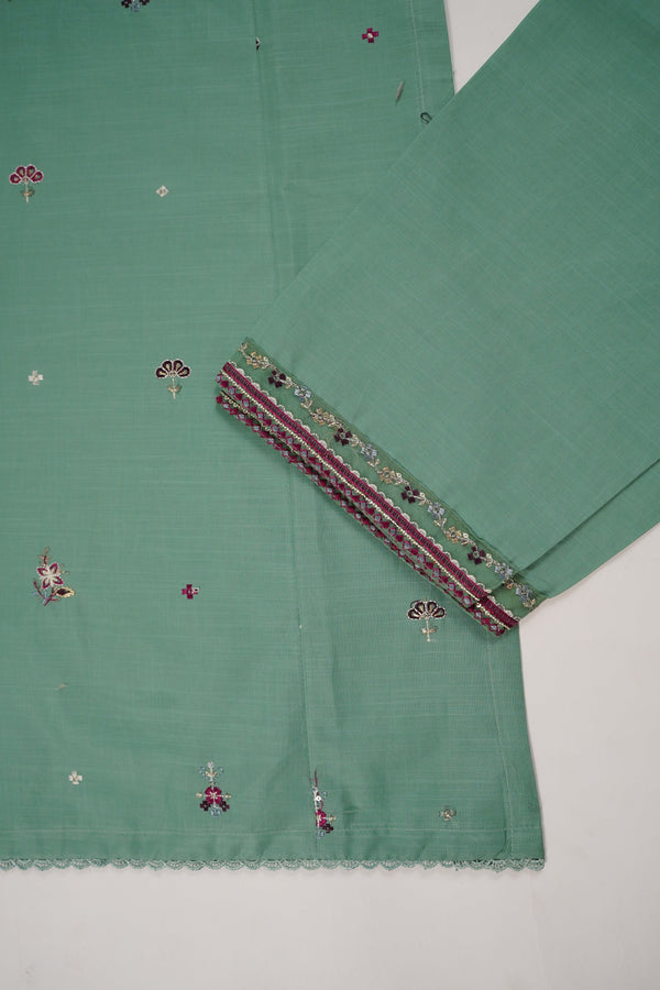 Rozi - Exclusive Cotton  Outfit with Dupatta - Ready to Wear - MC320- Eid Volume 5