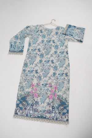 Rozi  - Exclusive Lawn  Outfit with Dupatta - Ready to Wear - SD372