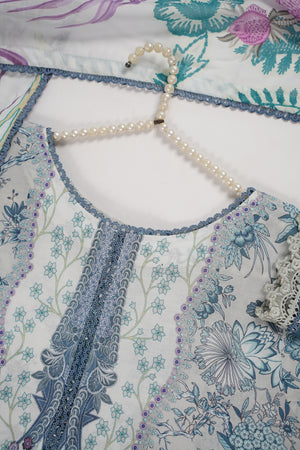 Rozi  - Exclusive Lawn  Outfit with Dupatta - Ready to Wear - SD372