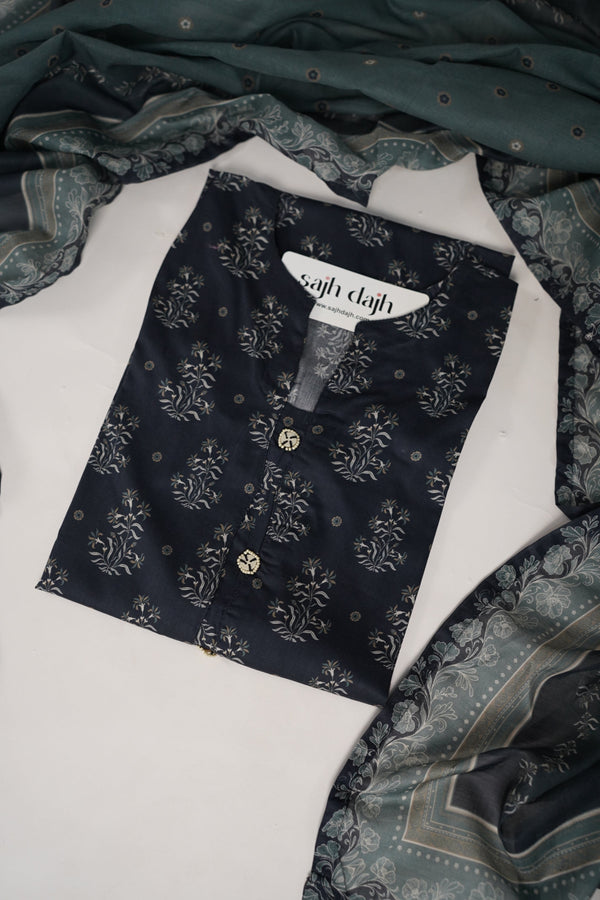 Bin Saeed Originals - Exclusive Lawn Outfit with Dupatta - Ready to Wear - MC328- Eid Volume 5