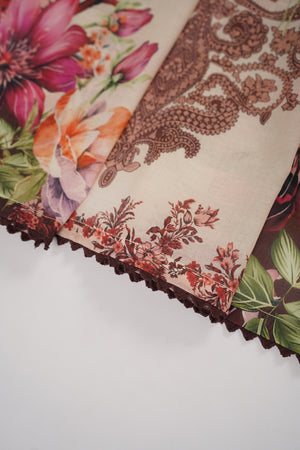 Rozi  - Exclusive Lawn  Outfit with Dupatta - Ready to Wear - SD374