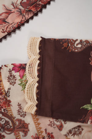 Rozi  - Exclusive Lawn  Outfit with Dupatta - Ready to Wear - SD374