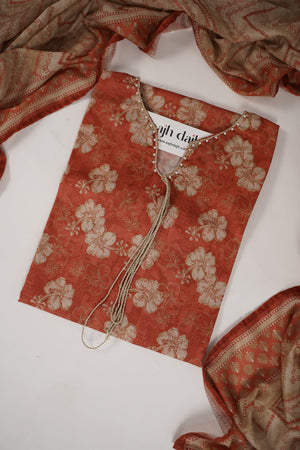 Bin Saeed Originals - Exclusive Lawn Outfit with Dupatta - Ready to Wear - MC324- Eid Volume 5