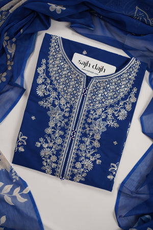 Rozi  - Exclusive Cotton  Outfit with Dupatta - Ready to Wear - MC323- Eid Volume 5