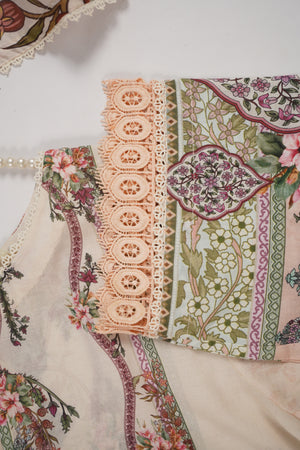 Rozi  - Exclusive Lawn  Outfit with Dupatta - Ready to Wear - SD370