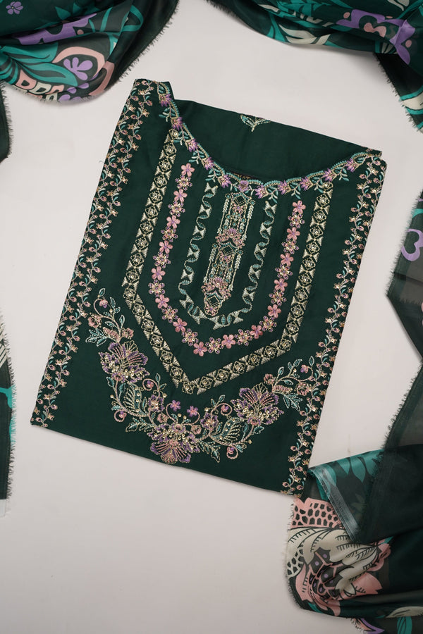 Rozi  - Exclusive Cotton  Outfit with Dupatta - Ready to Wear - MC331- Eid Volume 5