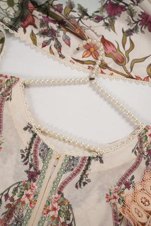 Rozi  - Exclusive Lawn  Outfit with Dupatta - Ready to Wear - SD370