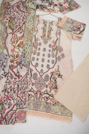 Rozi  - Exclusive Lawn  Outfit with Dupatta - Ready to Wear - SD370
