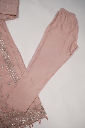 Tehwar - Luxury Organza Outfit - Festive Collection - Ready to Wear - Eid25 - TEHV8D2-SD