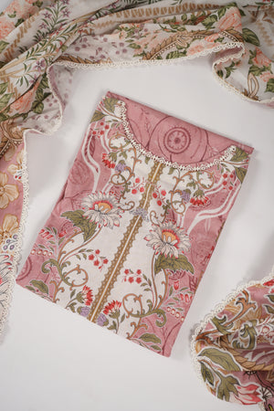 Rozi  - Exclusive Lawn  Outfit with Dupatta - Ready to Wear - SD375