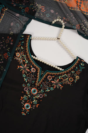 Rozi  - Exclusive Viscose Outfit with Dupatta - Ready to Wear - MC344- Eid Volume 5