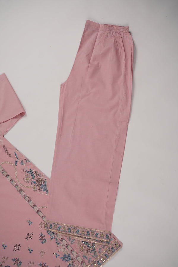 Rozi  - Exclusive Cotton  Outfit with Dupatta - Ready to Wear - MC352- Eid Volume 5