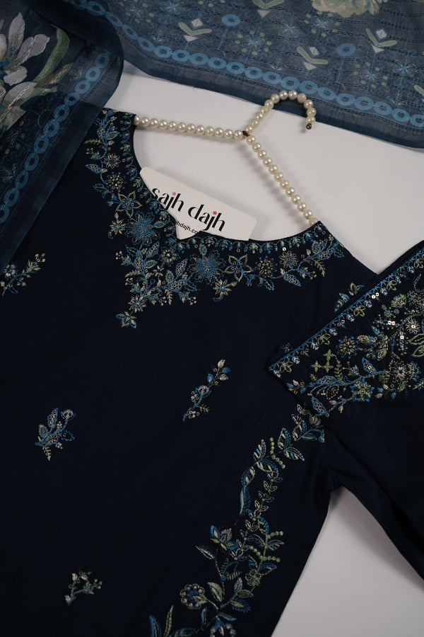 Rozi  - Exclusive Cotton  Outfit with Dupatta - Ready to Wear - MC349- Eid Volume 5