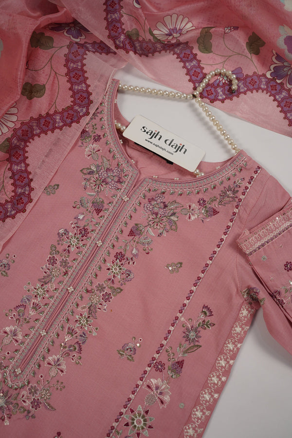 Rozi  - Exclusive Cotton  Outfit with Dupatta - Ready to Wear - MC347- Eid Volume 5