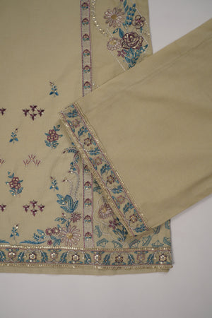 Rozi  - Exclusive Cotton  Outfit with Dupatta - Ready to Wear - MC346- Eid Volume 5