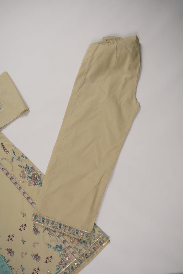 Rozi  - Exclusive Cotton  Outfit with Dupatta - Ready to Wear - MC346- Eid Volume 5