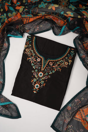 Rozi  - Exclusive Viscose Outfit with Dupatta - Ready to Wear - MC344- Eid Volume 5