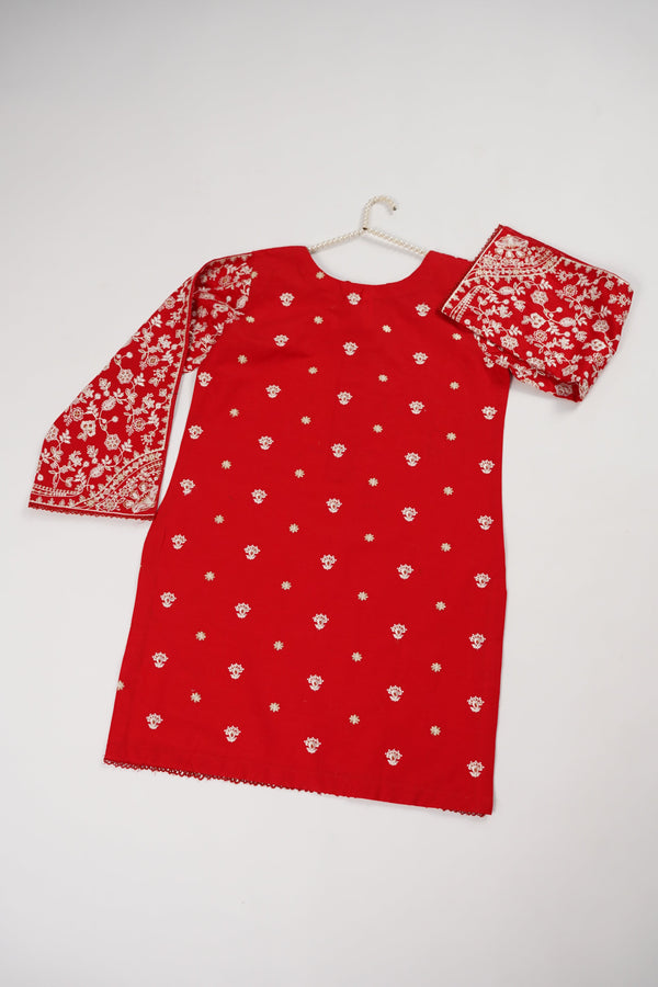 Rozi  - Exclusive Cotton  Outfit with Dupatta - Ready to Wear - MC343- Eid Volume 5