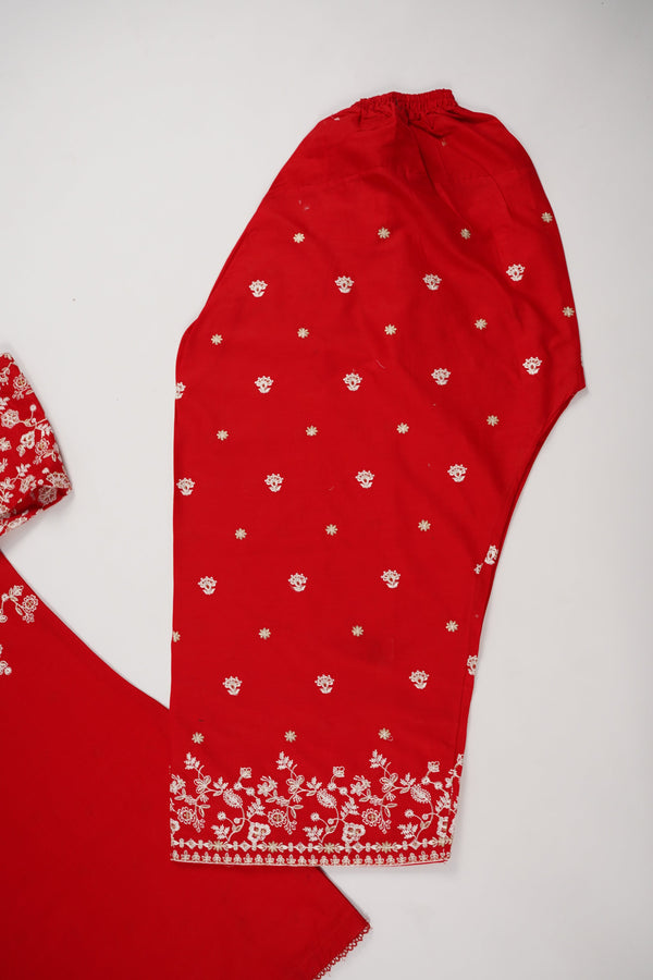 Rozi  - Exclusive Cotton  Outfit with Dupatta - Ready to Wear - MC343- Eid Volume 5