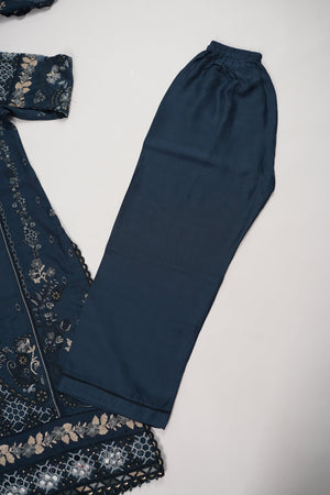 SadaBahar Originals- Chiffon Outfit with Chiffon Dupatta - Ready to Wear - MC354