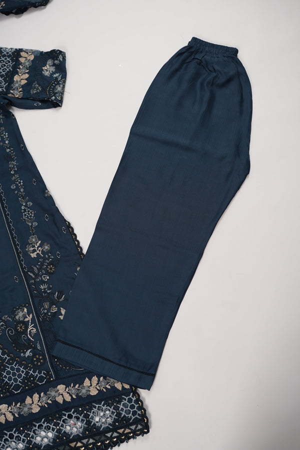 SadaBahar Originals- Chiffon Outfit with Chiffon Dupatta - Ready to Wear - MC354