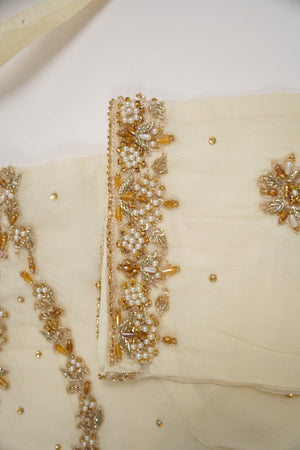 Khaas - Adda Work - Luxury Organza Outfit with Organza Dupatta - Ready to Wear  SB238 - Eid Volume 1