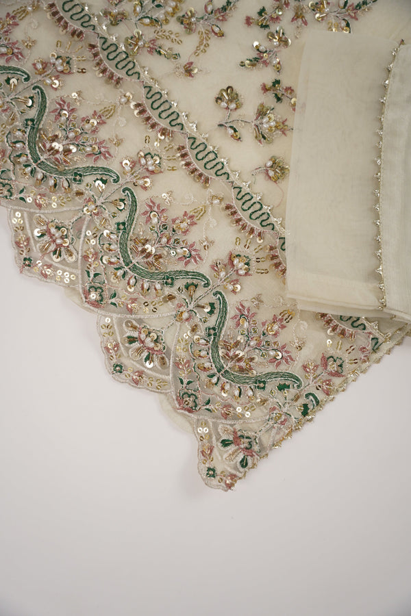 Tehwar - Luxury Organza Outfit with Organza Dupatta - Ready to Wear SB241  - Eid Volume 1