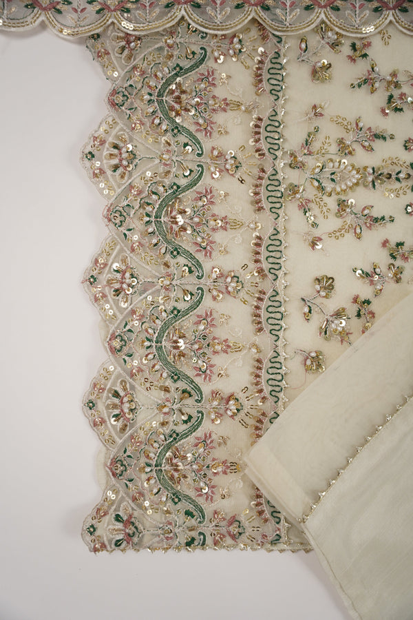 Tehwar - Luxury Organza Outfit with Organza Dupatta - Ready to Wear SB241  - Eid Volume 1